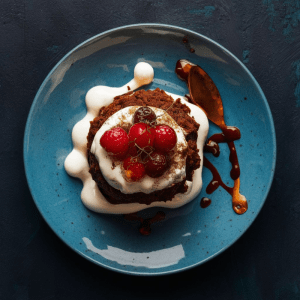 Decadent Girdle Busters Dessert Recipe on a dish