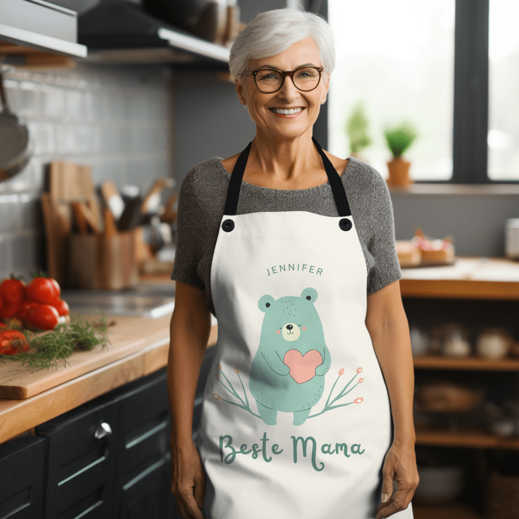 Suitable apron for older women