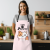 Cute apron for women “Stay Pawsitive”